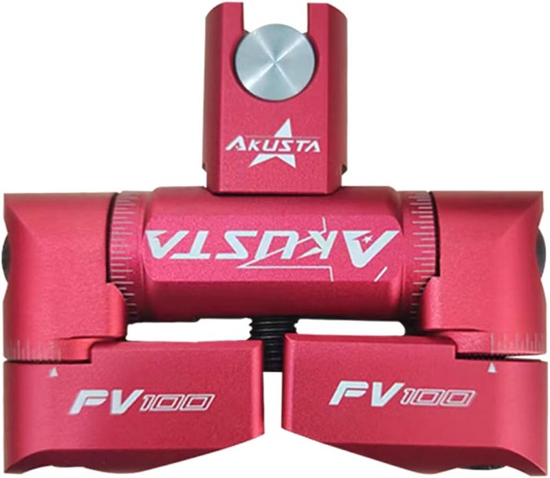 DEERACE Double Side Adjustable V-Bar Archery Stabilizer Mount Quick Disconnect for Recurve and Compound Bows - Image 1